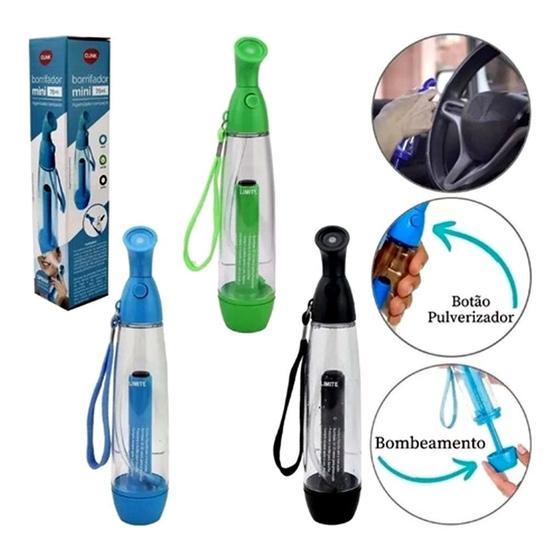 Mini Borrifador Pulverizador Higieniza Portátil Líquido 75ml Menor preço em Mini Borrifador Pulverizador Higieniza Portátil Líquido 75ml