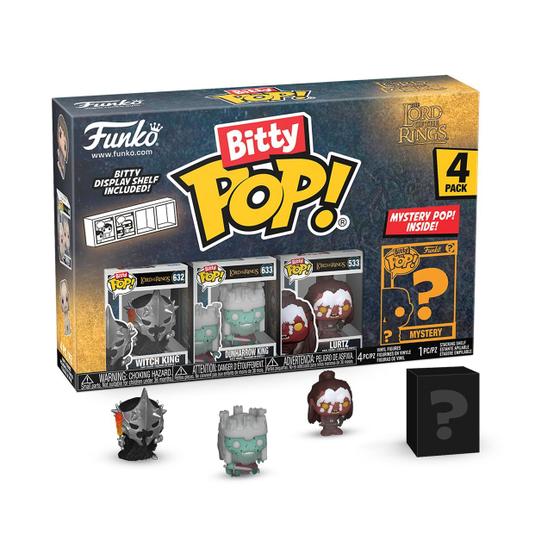 Imagem de Mini Brinquedos Colecionáveis Funko Bitty Pop! O Senhor dos Anéis - Pacote com 4