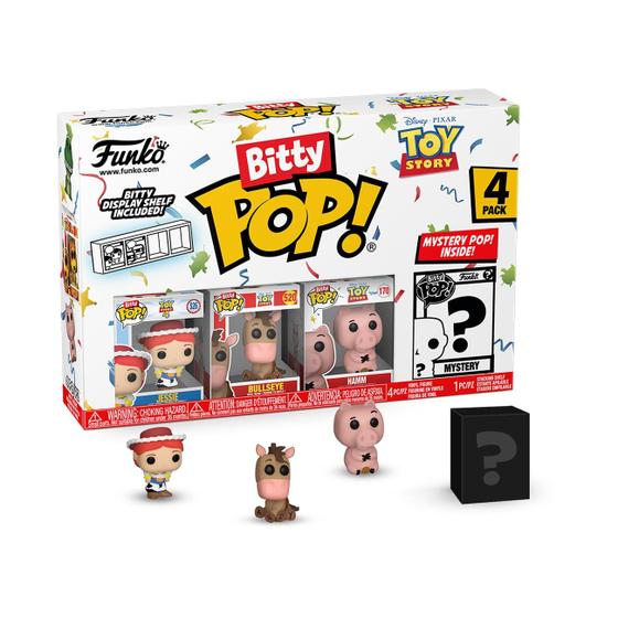 Imagem de Mini Brinquedos Colecionáveis Funko Bitty Pop! Toy Story - Pacote com 4