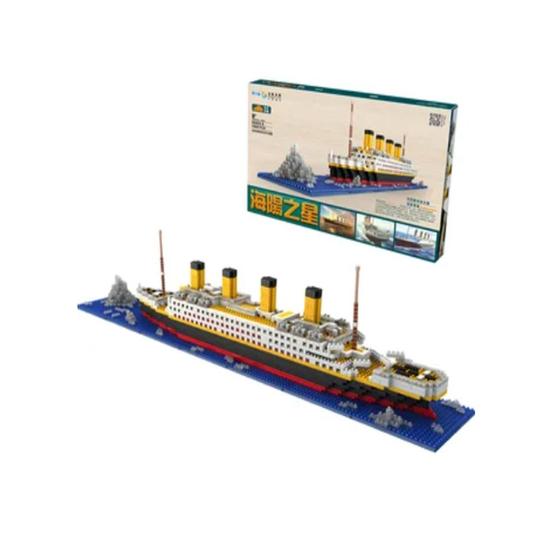 Imagem de Mini Building Block Titanic Ship (um)