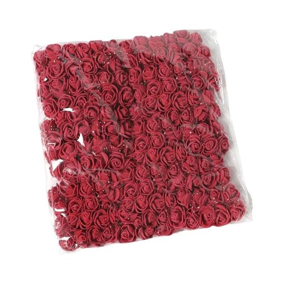 Imagem de Mini Buquê de Flores Artificiais - 144 Rosas (75cm) - Decoração para Casa