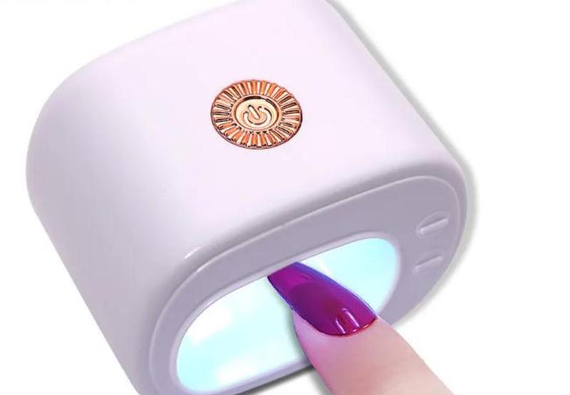 Imagem de Mini cabine UV secagem de esmalte portátil leve