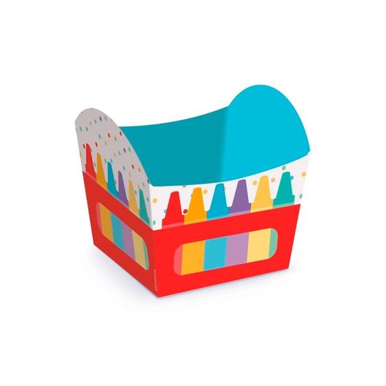 Imagem de Mini Cachepot - Festa das Cores - 10 unidades - Cromus - Rizzo