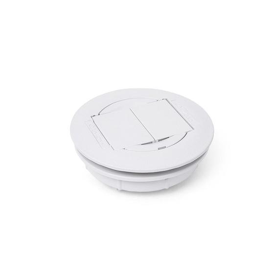 Imagem de Mini Caixa de Embutir Redonda 1 Tomada 1 HDMI 