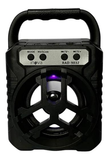 Imagem de Mini Caixa De Som Amplificada Bluetooth Usb Rádio - Inova