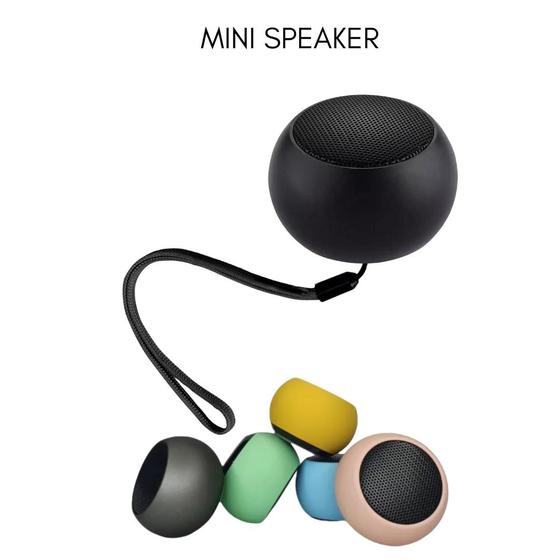 Imagem de Mini Caixa De Som Bluetooth Macaron H3