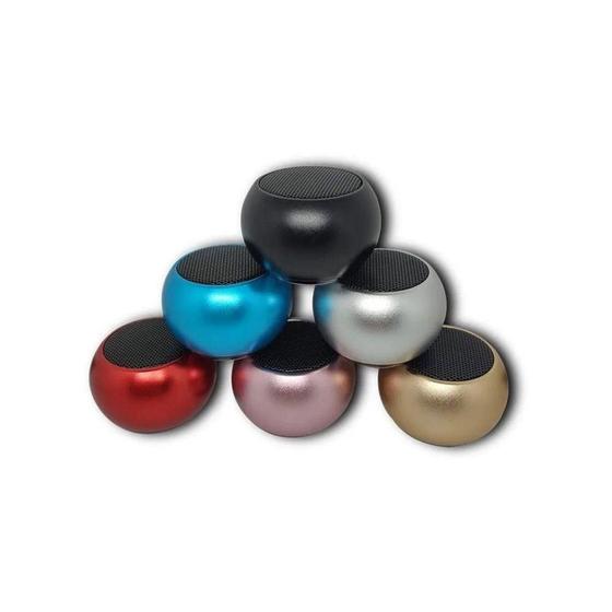 Imagem de Mini Caixa de Som Bluetooth Metal Mini Speaker Portátil 3w - M3