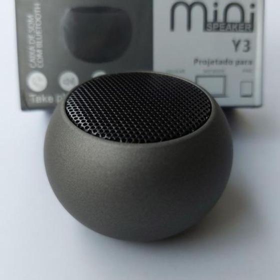 Imagem de Mini caixa de som bluetooth portátil sem fio 5.0 Mini Speaker Y3