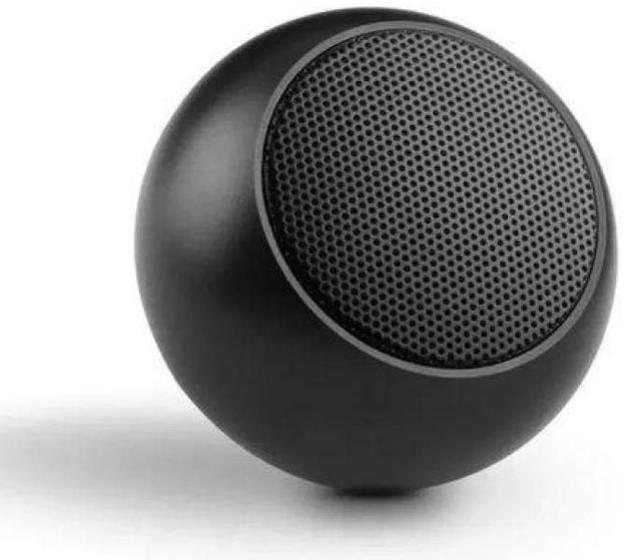 Imagem de Mini Caixa De Som Bluetooth Sem Fio Atende Chamadas Preta