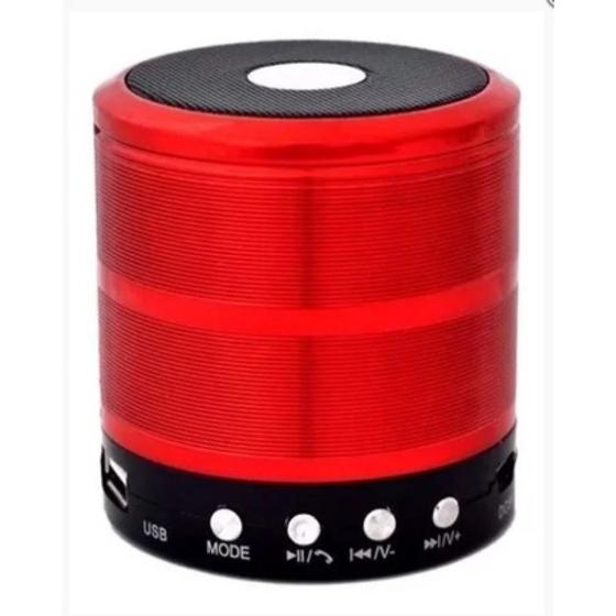 Mini Caixa de som Bluetooth Speaker Ws887 MP3 SD P2 Rádio Menor preço em Mini Caixa de som Bluetooth Speaker Ws887 MP3 SD P2 Rádio