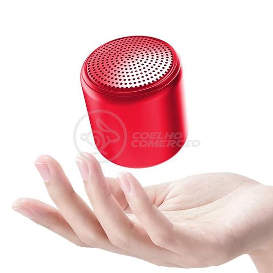 Imagem de Mini Caixa De Som Inpods Wireless Bluetooth V5 Vermelho