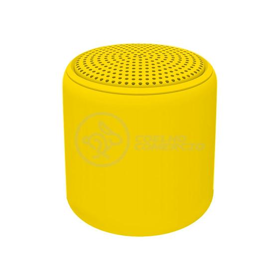 Imagem de Mini Caixa De Som Inpods Wireless Speaker Potente Little Fun Tws Portátil Bluetooth V5 Amarelo