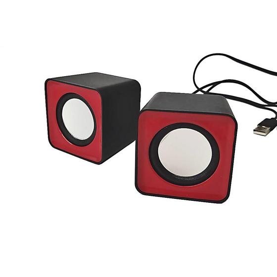 Mini Caixa De Som Knup KP-609 Para Pc E Notebook P2 USB 3w RMS Portátil Imagem de Mini Caixa De Som Knup KP-609 Para Pc E Notebook P2 USB 3w RMS Portátil