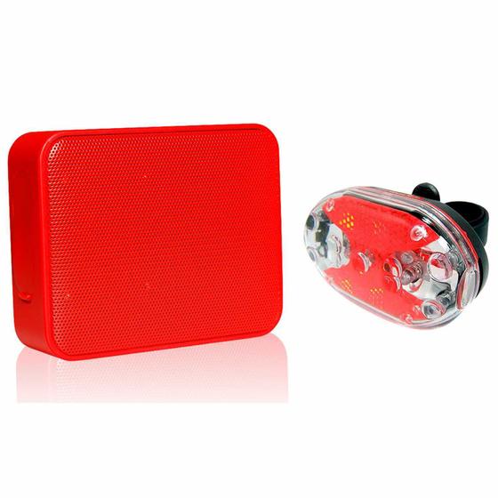 Mini Caixa De Som Potente Portátil Tws Chamadas Bluetooth À Prova DÁgua Farol De Bicicleta Traseiro A Pilha Reforçado é boa?
