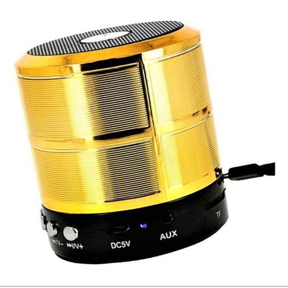 Imagem de Mini  Caixa de som sem fio bluetooth WS-887 ATENDE TELEFONE. (cor aleatória)