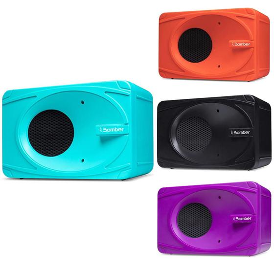 Mini Caixa De Som Versátil Bluetooth Com Bateria Recarregável De Longa Duração Portátil Várias Cores - BOMBER Imagem de Mini Caixa De Som Versátil Bluetooth Com Bateria Recarregável De Longa Duração Portátil Várias Cores