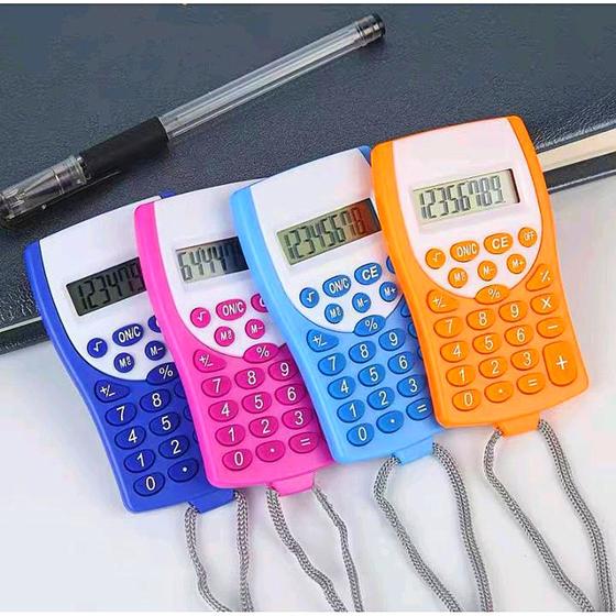 Imagem de Mini Calculadora De Bolso Varias Cores Kenko KK-1660