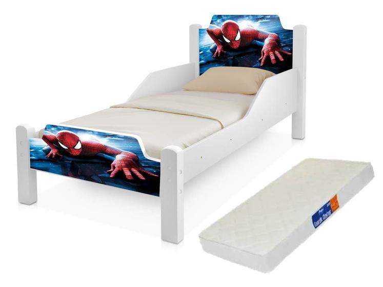 Imagem de Mini Cama com Colchão Homem Aranha