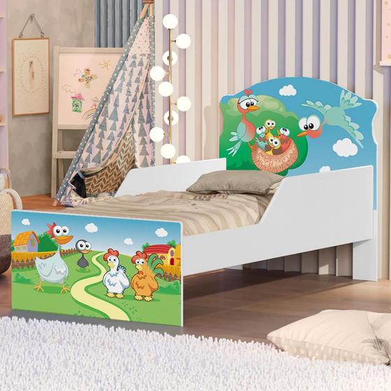 Imagem de Mini Cama Fazendinha Com Colchão