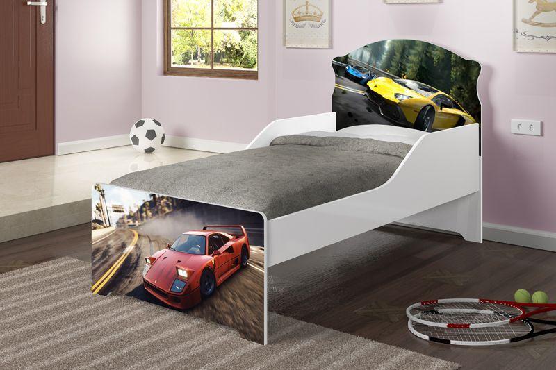 Mini Cama Infantil Carros com Colchão, Cama Juvenil Menor preço em Mini Cama Infantil Carros com Colchão, Cama Juvenil
