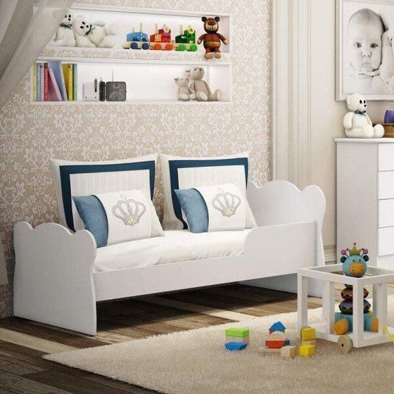 Imagem de Mini Cama Infantil com Proteção Lateral 1590 Baby Móveis Percasa