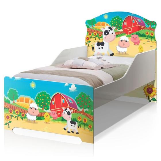 Mini Cama Infantil Pop Fazenda Mimosa Menor preço em Mini Cama Infantil Pop Fazenda Mimosa
