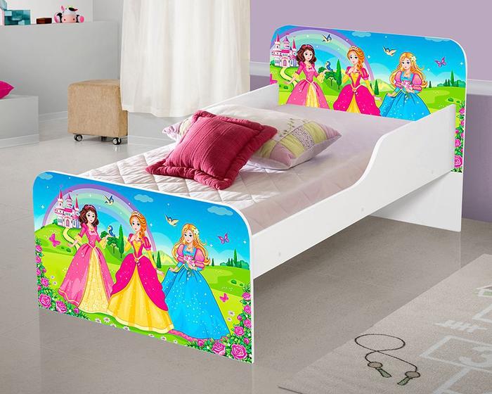 Imagem de Mini cama infantil princesas encantadas