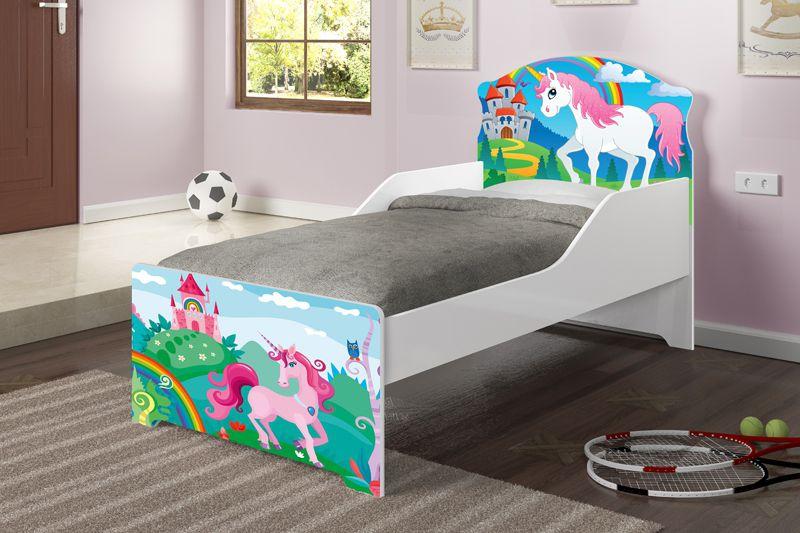 Mini Cama Infantil Unicornio com Colchão Menor preço em Mini Cama Infantil Unicornio com Colchão