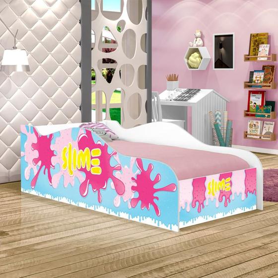 Imagem de Mini Cama Like Massinha Meninas Infantil Com Colchão