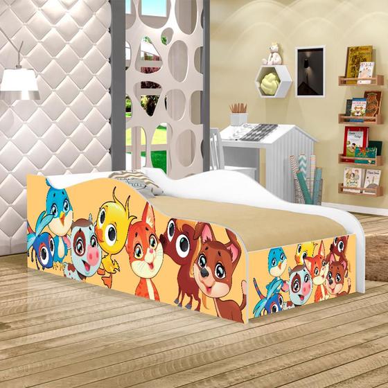 Imagem de Mini Cama Like Zoológico Infantil Com Colchão