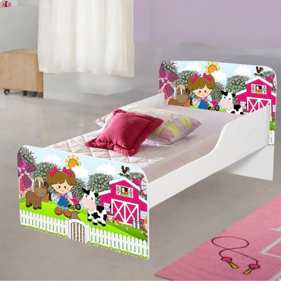 Imagem de Mini cama para quarto personagens crianças meninas
