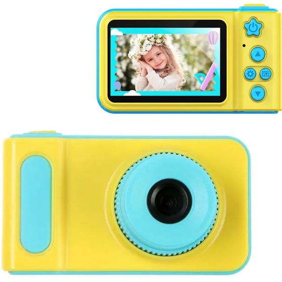 Imagem de Mini Câmera Digital Infantil Brinquedo Tira Fotos De Verdade