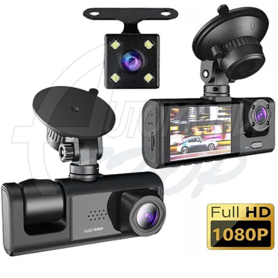 Imagem de Mini Camera DVR Carro Frontal Interna Uber Taxi C/Card 32g