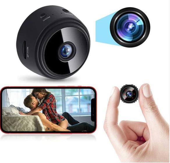 Mini Câmera Espiã Grava Vídeo Faz Foto E Escuta Áudio App Nf Menor preço em Mini Câmera Espiã Grava Vídeo Faz Foto E Escuta Áudio App Nf