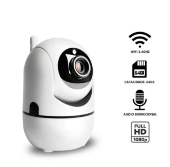 Imagem de Mini Camera Ip Hd Wifi Sensor Movimento Automatico E Audio