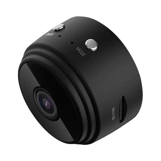 Imagem de Mini Câmera WiFi Sem Fio para Monitoramento de Bebês e Pets