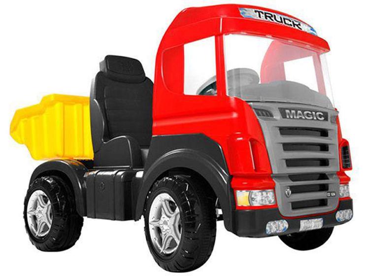Imagem de Mini Caminhão a Pedal Infantil Truck Emite Sons - Magic Toys