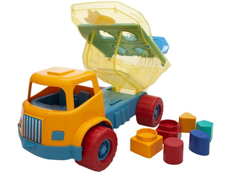 Imagem de Mini Caminhão Infantil Dino Sabidinho - Brinquedos Cardoso