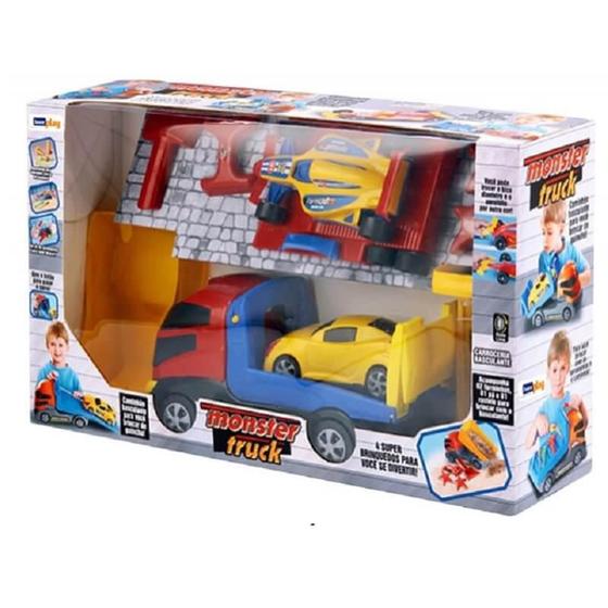 Imagem de Mini Caminhão Infantil Monster Truck - Home Play