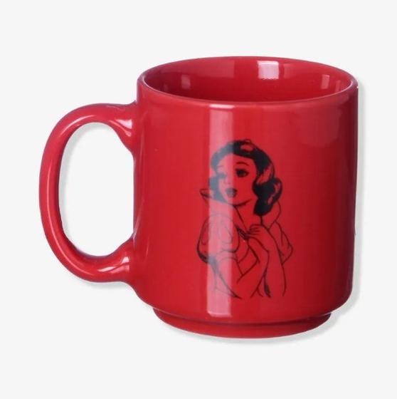 Imagem de Mini Caneca Tina em Cerâmica Princess Branca de Neve 100ml - Zona Criativa