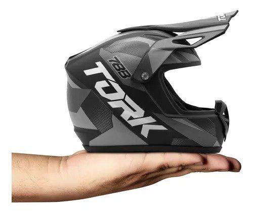 Imagem de Mini Capacete Pro Tork Edition Cross Fosco