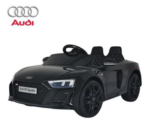 Imagem de Mini Carrinho Elétrico Infantil Audi R8 Spyder 12v Preto