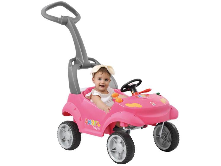 Mini Carro a Pedal Infantil Smart Baby Pop - Bandeirante - Mini ...