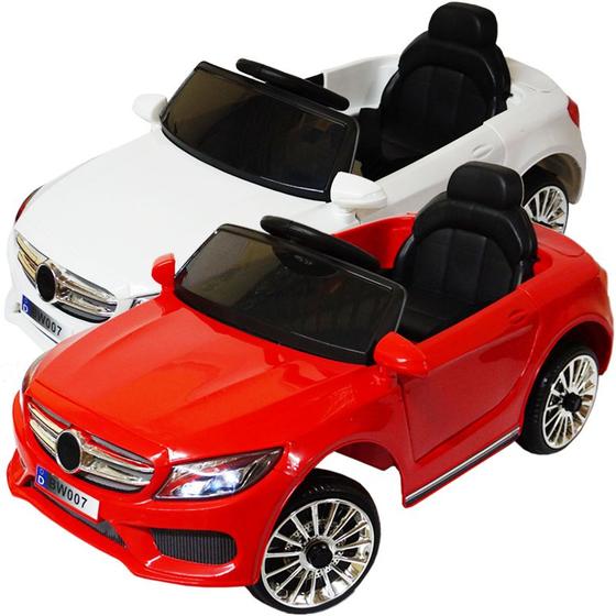 Imagem de Mini Carro Elétrico Infantil Criança 6V com Controle Remoto Importway Mercedes BW-007 Bivolt