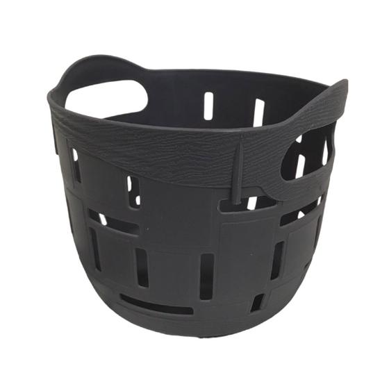 Imagem de Mini Cesto Organizador de plástico Multiúso com Alça 12cm