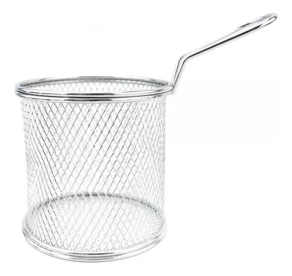 Mini Cesto Para Servir Fritas Fritura Porções Frango Menor preço em Mini Cesto Para Servir Fritas Fritura Porções Frango