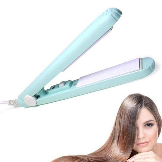 Imagem de Mini Chapinha Prancha Portátil Cabelo 17Cm Bivolt 110V220V