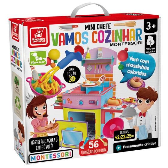 Imagem de Mini Chefe Vamos Cozinhar Montessori