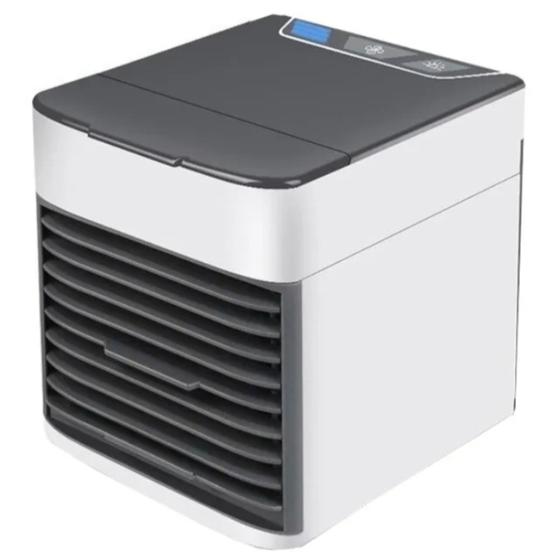 Mini climatizador de ar para reflescar o ambiente Portátil Umidificador com Luz - Arctic Air Menor preço em Mini climatizador de ar para reflescar o ambiente Portátil Umidificador com Luz - Arctic Air