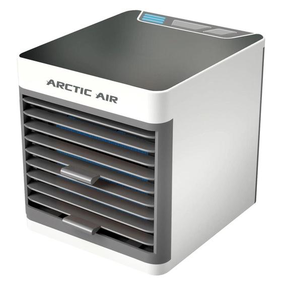 Mini Climatizador Umidificador de Ar Portátil USB Luz de Led - Arctic Menor preço em Mini Climatizador Umidificador de Ar Portátil USB Luz de Led - Arctic